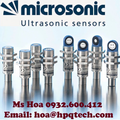Cảm biến siêu âm Microsonic - Microsonic sensors Viet Nam